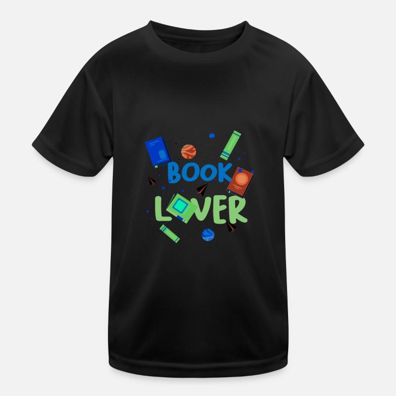 Bibliothécaire Cadeau Fun Book Lover Idées cadeaux T-shirt sport Enfant