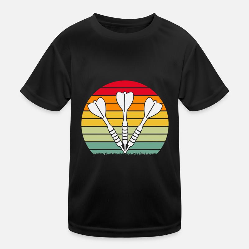 Fléchettes drôles et cadeaux de fléchettes pour les joueurs de fléchettes T-shirt sport Enfant