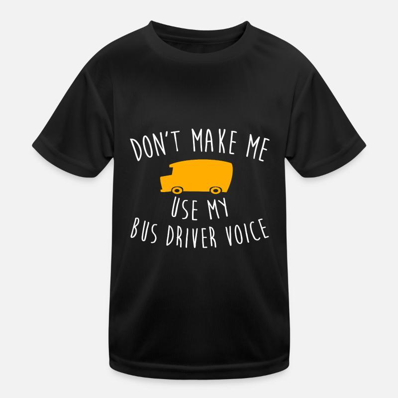 Schulbusfahrer Schulbus Kinder Funktions-T-Shirt