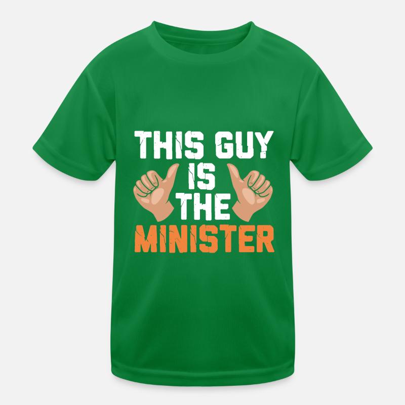 Pastor Kids Functional T-Shirt