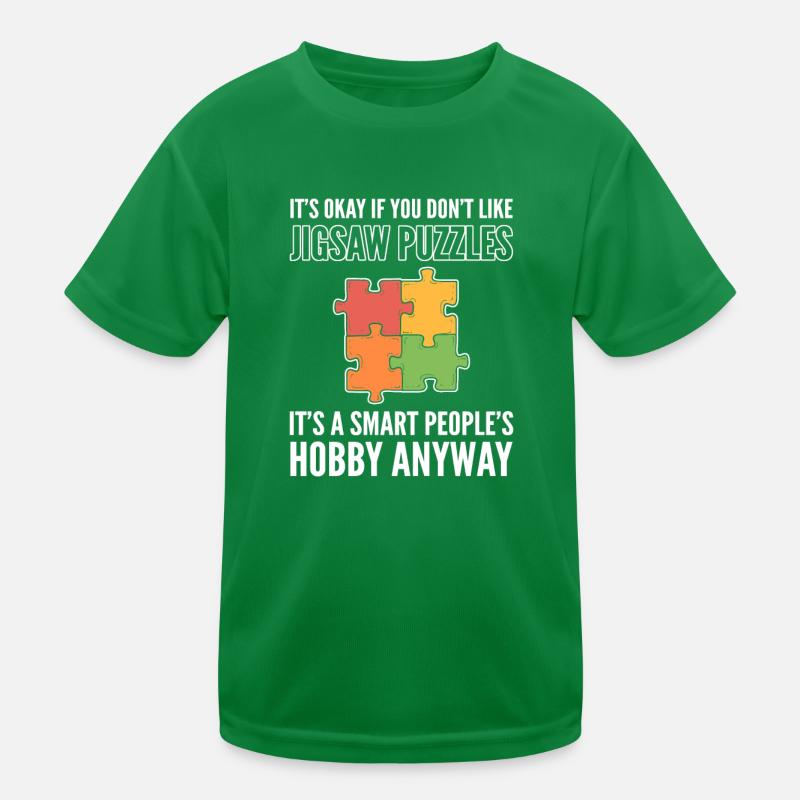 Jeu de puzzle pour les fans de puzzle Puzzle Puzzle T-shirt sport Enfant