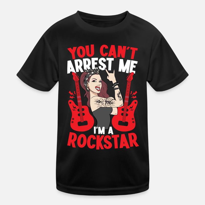 You Can't Arrest Me I'm A Kinder Funktions-T-Shirt