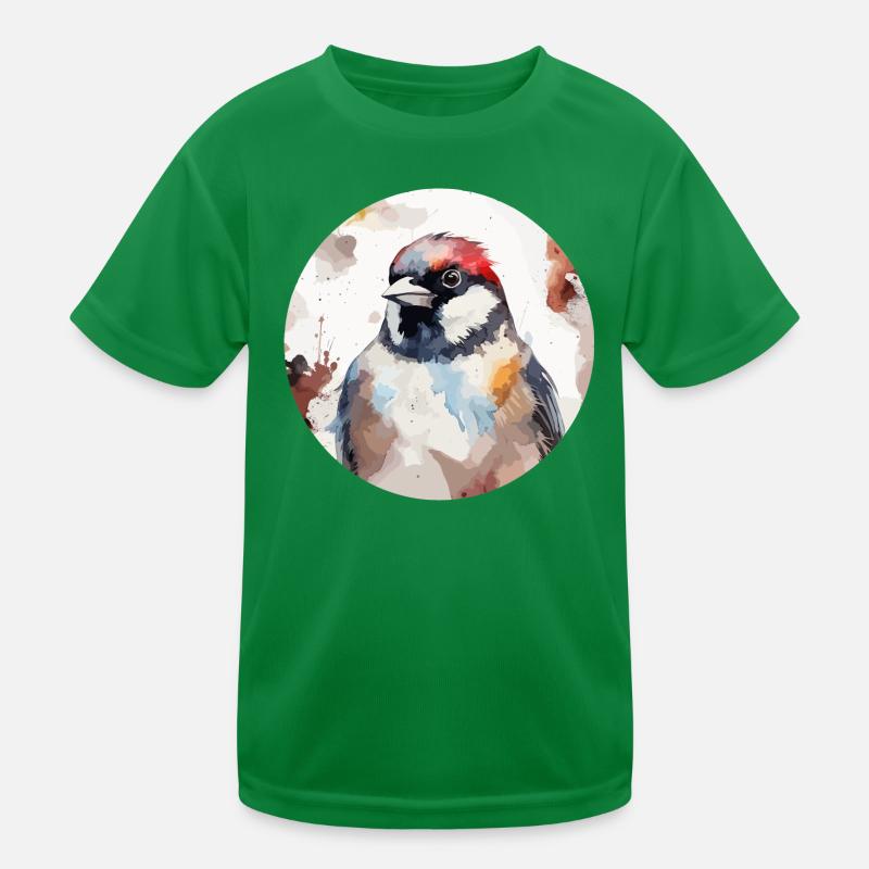 Haussperling Kinder Funktions-T-Shirt