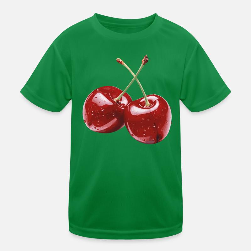 Cherry Kids Functional T-Shirt