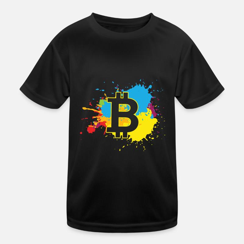 Bitcoin EauBTC Crypto Moon T-shirt sport Enfant