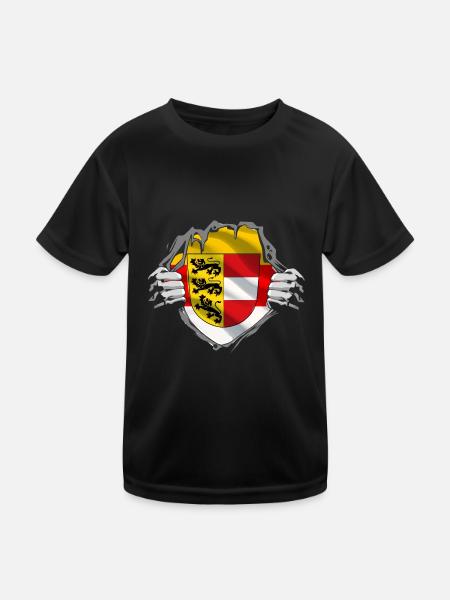 Real Klagenfurt & Carinthia Patriots & Holidaymakers - Kids Functional T-Shirt - black - Front