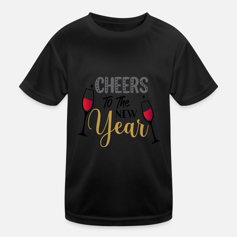Bravo Nouvel An Nouvel An Noël T-shirt sport Enfant