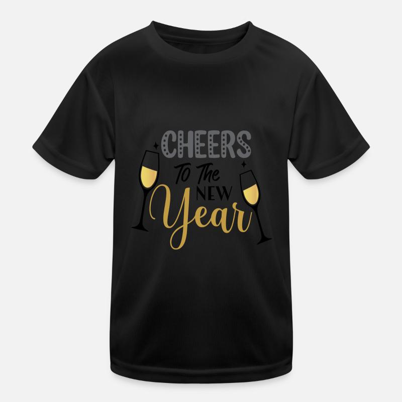 Bravo Nouvel An Nouvel An Noël T-shirt sport Enfant