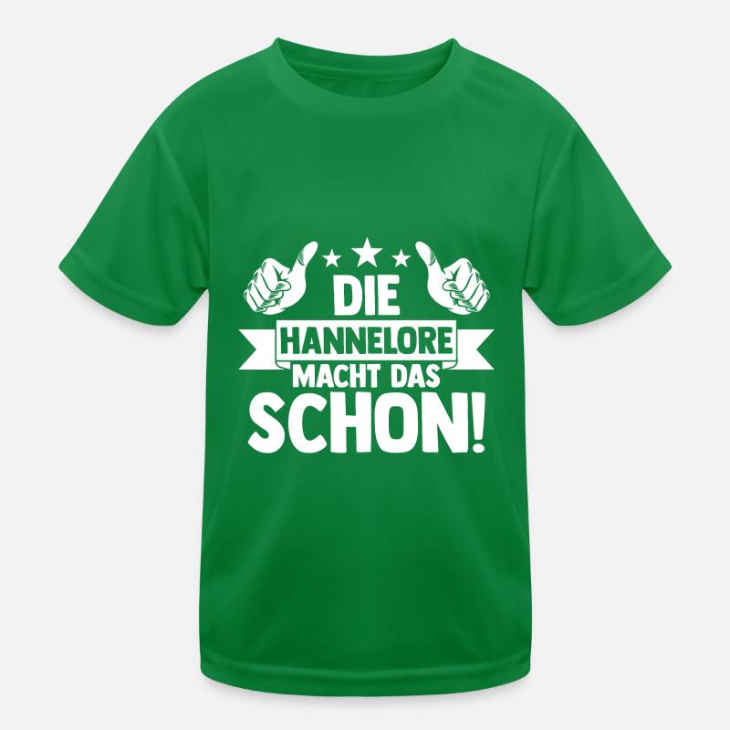 Hannelore Kinder Funktions-T-Shirt