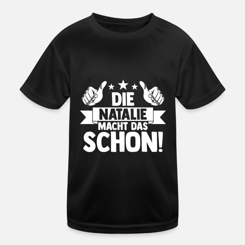 Natalie Kinder Funktions-T-Shirt