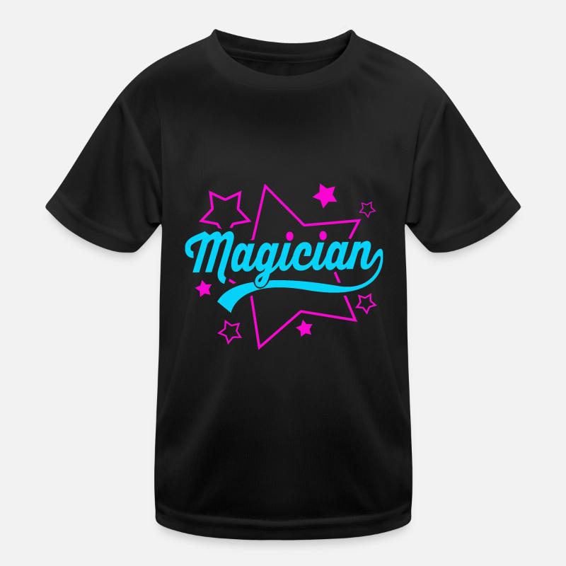 Zauberer Kinder Funktions-T-Shirt