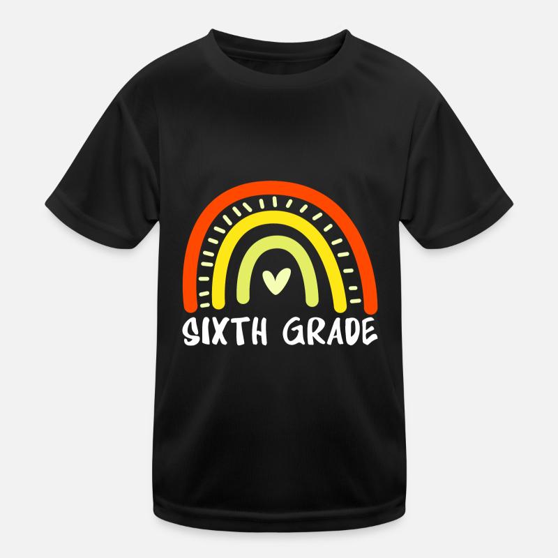 6th Grade Kids Functional T-Shirt