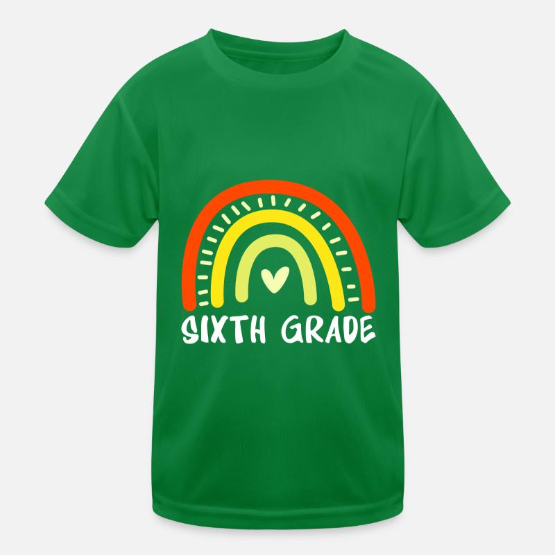 6th Grade Kids Functional T-Shirt