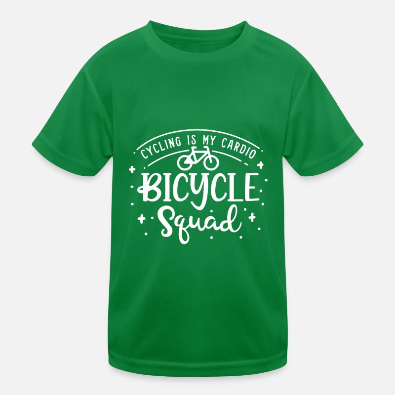 Cycliste Bicycle Squad T-shirt sport Enfant