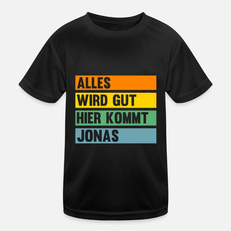 Jonas Kinder Funktions-T-Shirt