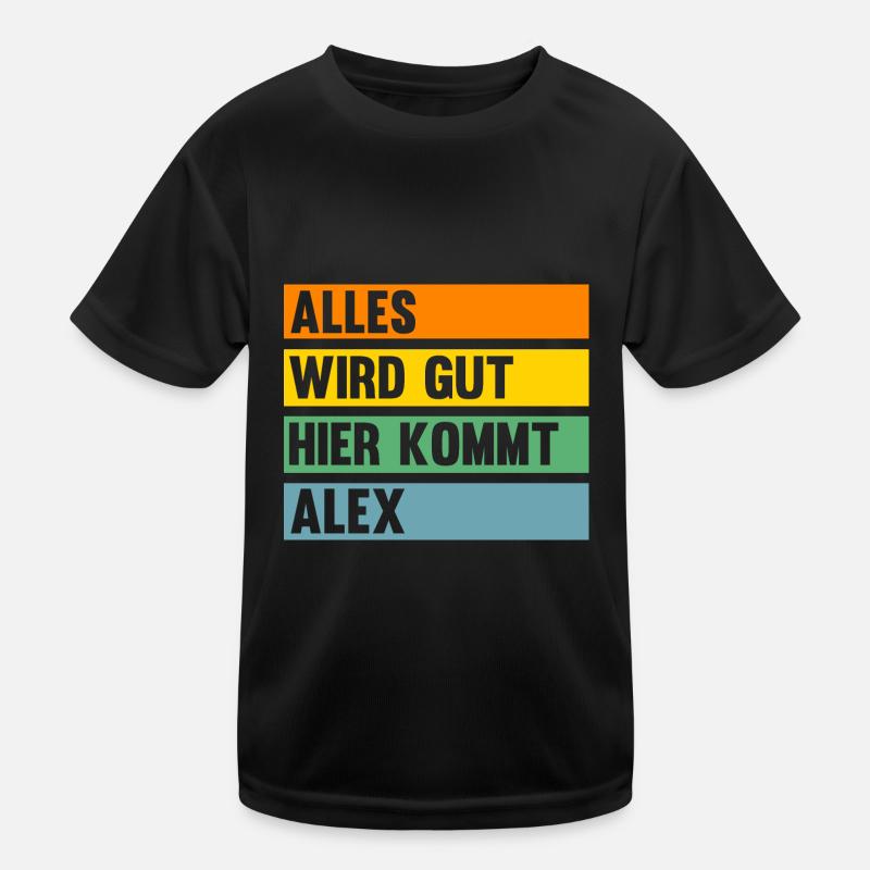 Alex Kinder Funktions-T-Shirt