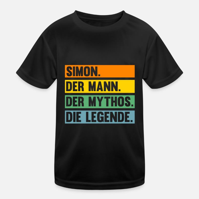 Simon Kinder Funktions-T-Shirt
