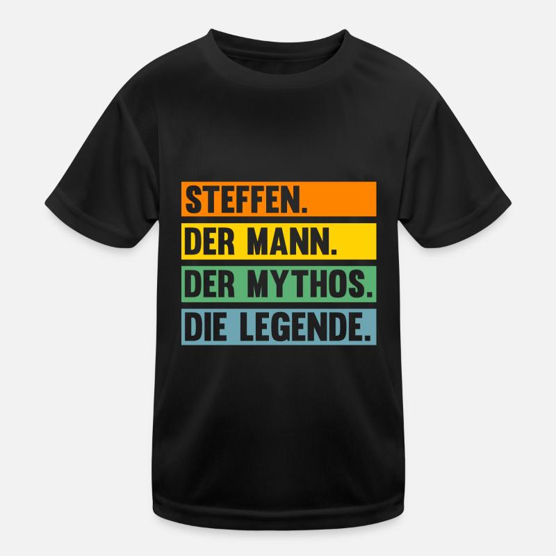 Steffen Kinder Funktions-T-Shirt