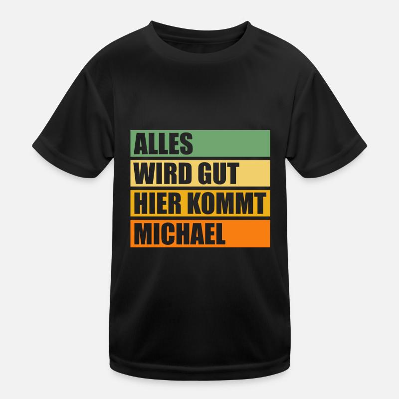 Michael Kinder Funktions-T-Shirt