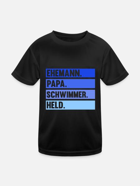 Schullehrer Lehrer - Kinder Funktions-T-Shirt - Schwarz - Vorne