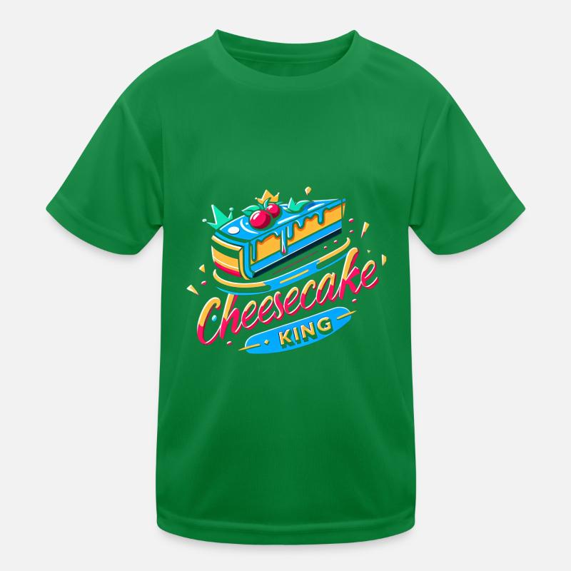 Cheesecake King 9 Kids Functional T-Shirt