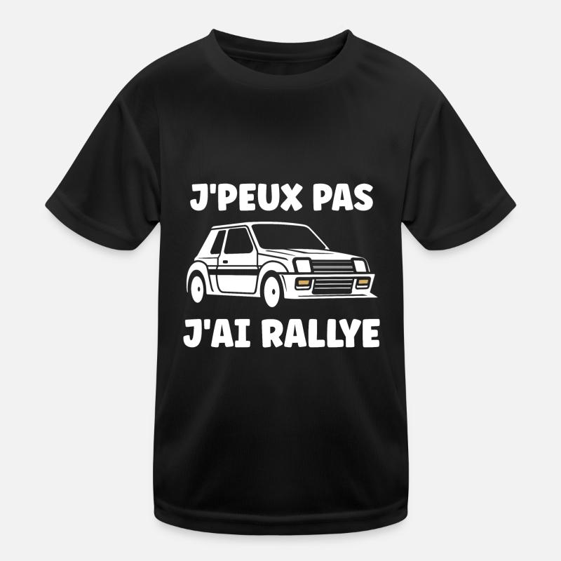 Humour pilote de rallye T-shirt sport Enfant