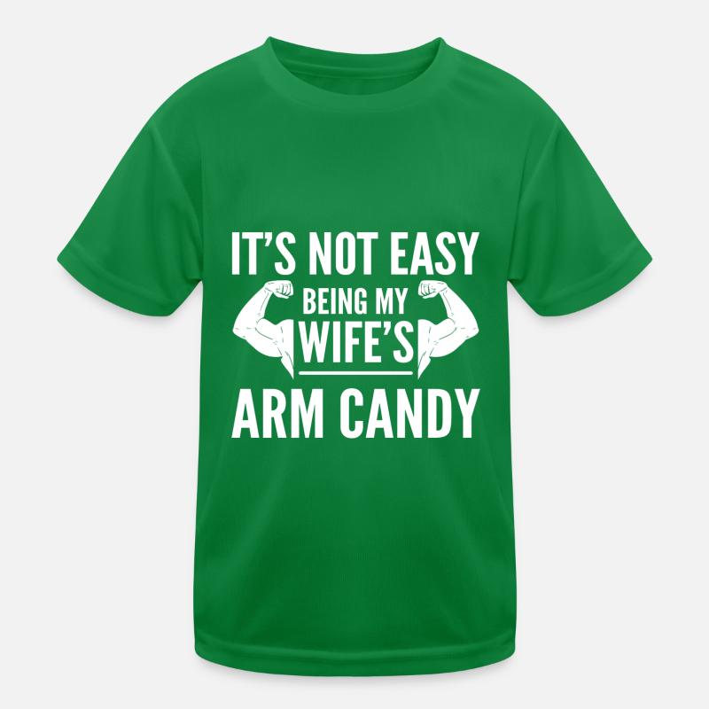 Arm Candy Ehemann Kinder Funktions-T-Shirt