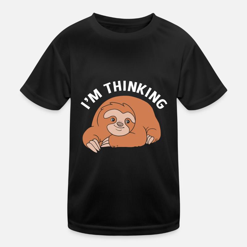 Faultier Kinder Funktions-T-Shirt