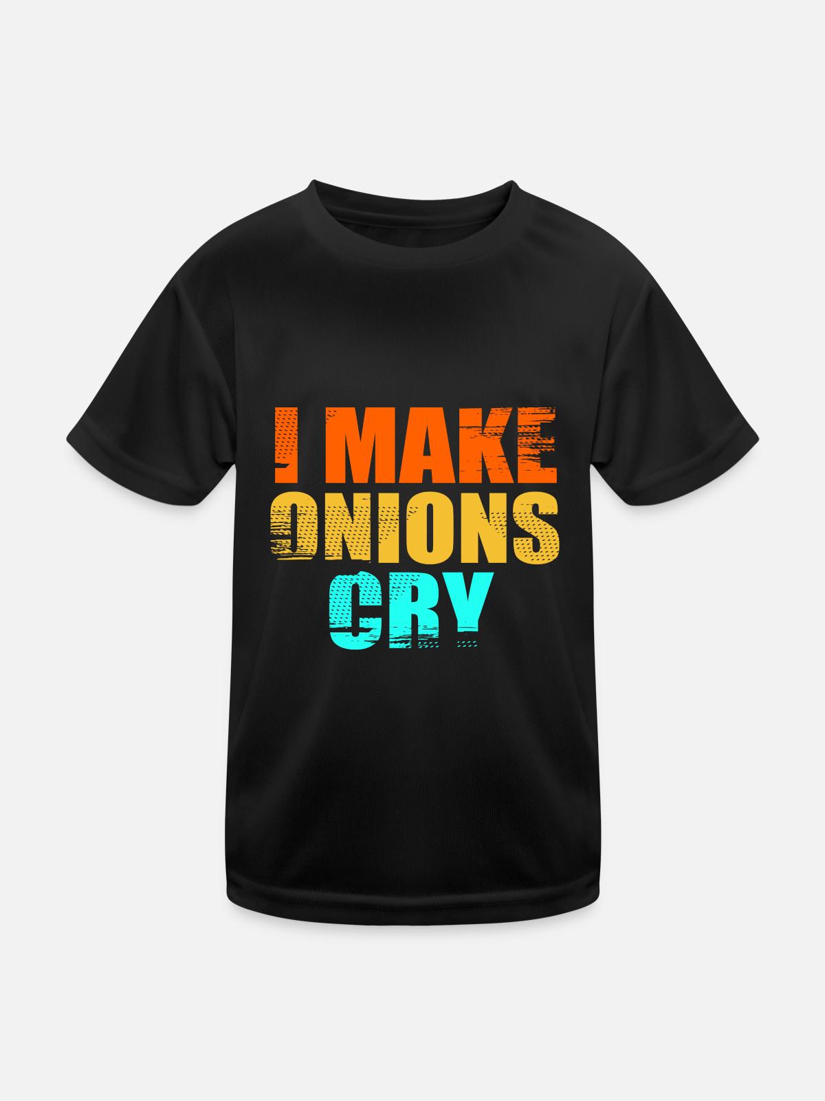 Onion - Kids Functional T-Shirt - black - Front