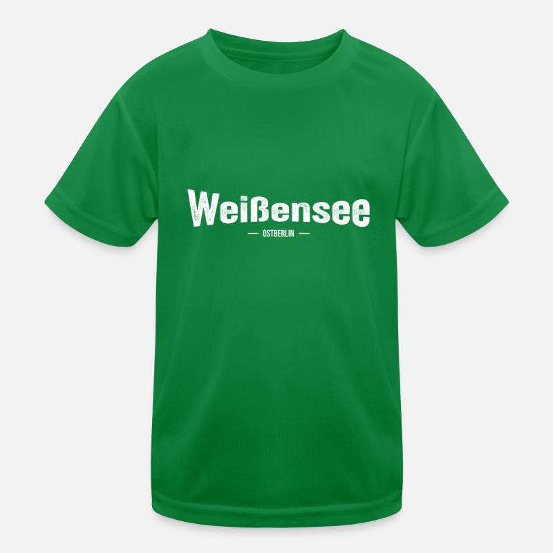 Weissensee Ostberlin Kinder Funktions-T-Shirt