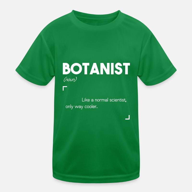 Botaniker Kinder Funktions-T-Shirt