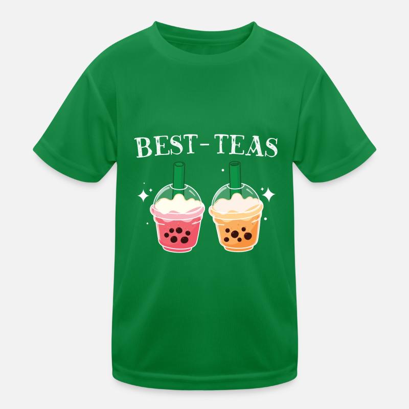 Best Teas Beste Freundin Geschenk Kinder Funktions-T-Shirt