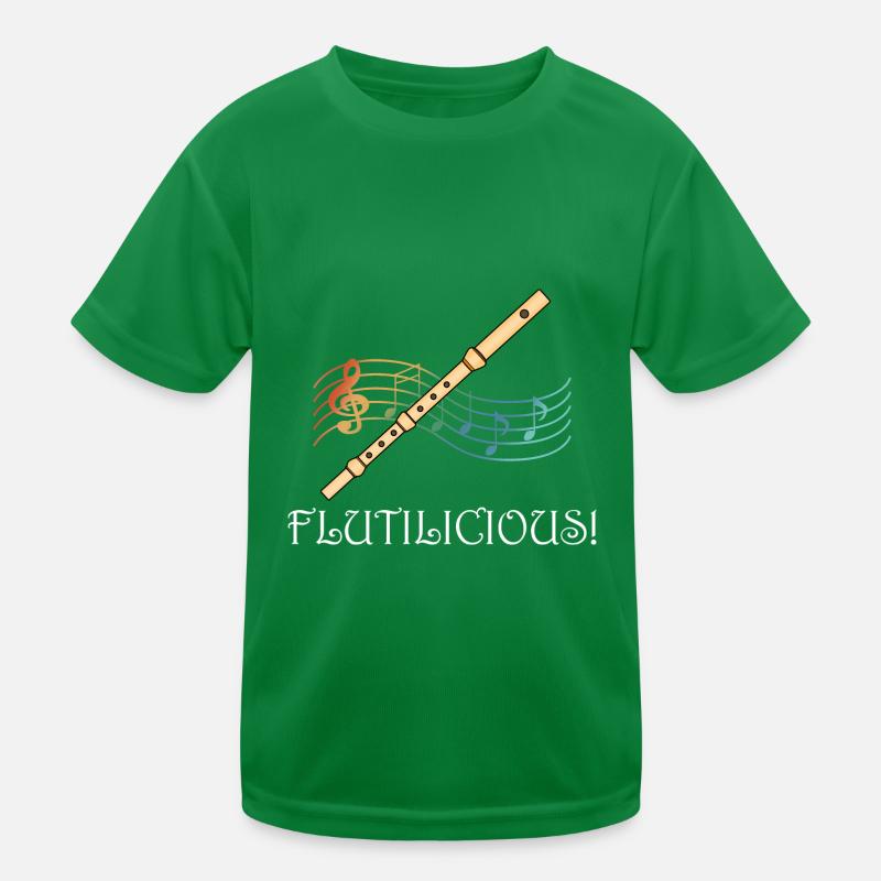 Flutilicious : joueur de flûte, orchestre, T-shirt sport Enfant