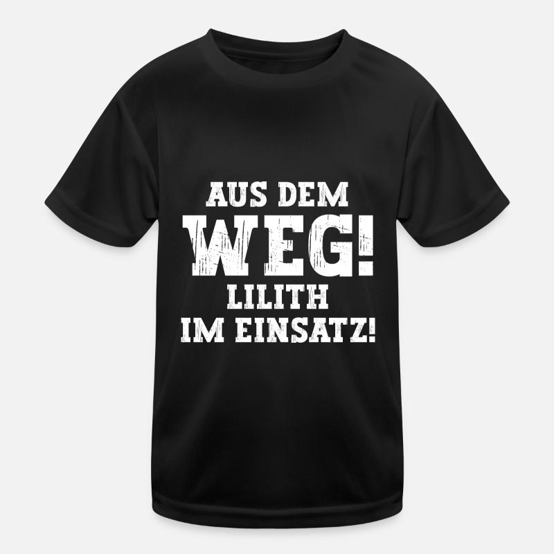 Lilith Lustiger Spruch Vorname Name Lilith Kinder Funktions-T-Shirt