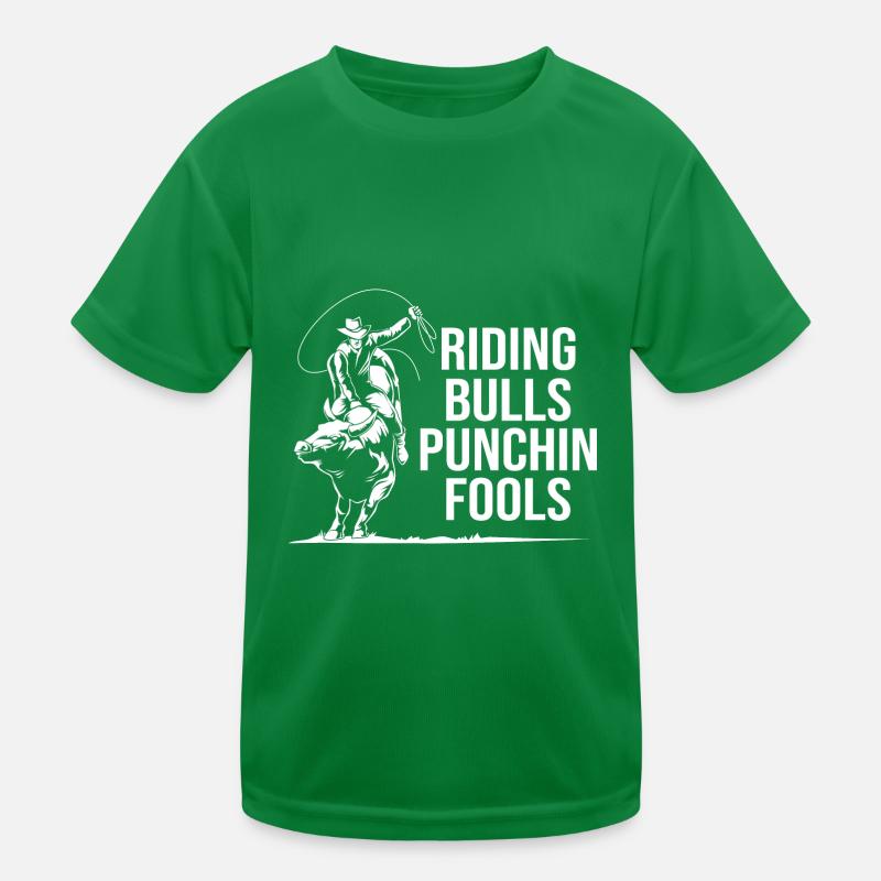 Rodeo Kinder Funktions-T-Shirt