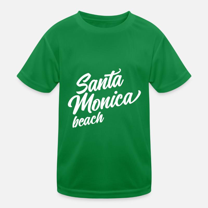Plage de Santa Monica T-shirt sport Enfant