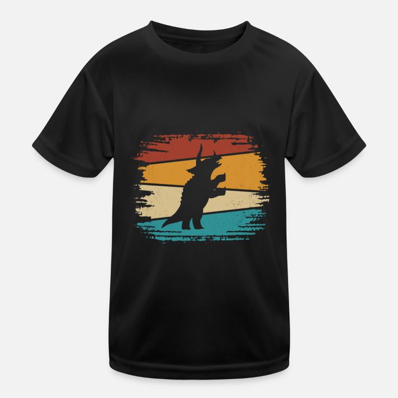 Dino Dinosaurier Triceratops Kinder Funktions-T-Shirt
