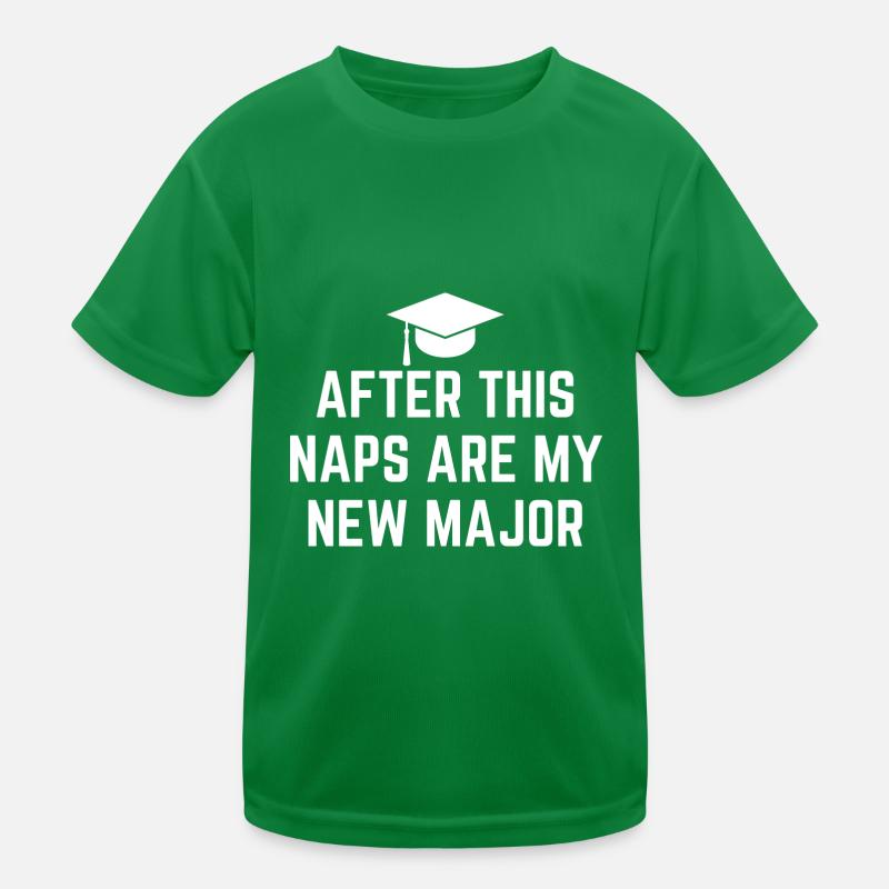 Nickerchen-Abschlussfeier Lustige Absolventen Kinder Funktions-T-Shirt