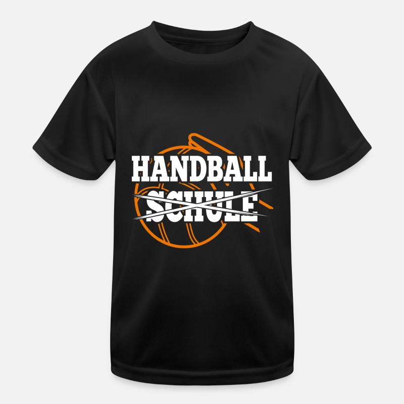 Handball Statt Schule Handballer Geschenkidee Kinder Funktions-T-Shirt