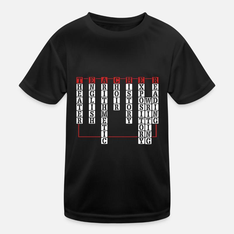 Elementary School Teacher Kids Functional T-Shirt
