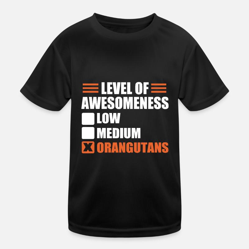 Orang Utan Kinder Funktions-T-Shirt