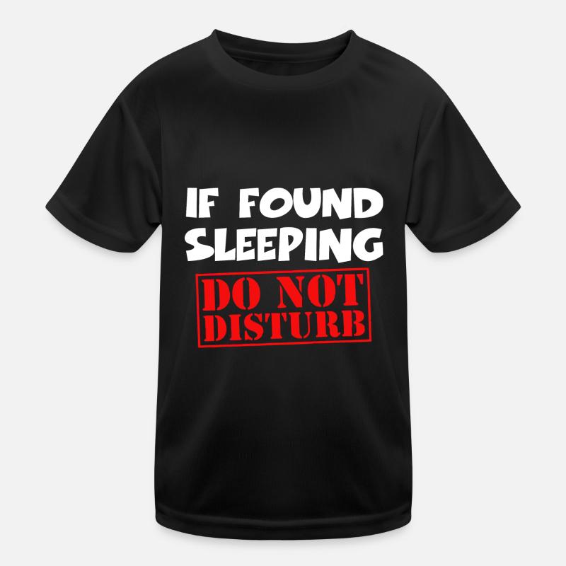sommeil amusant T-shirt sport Enfant