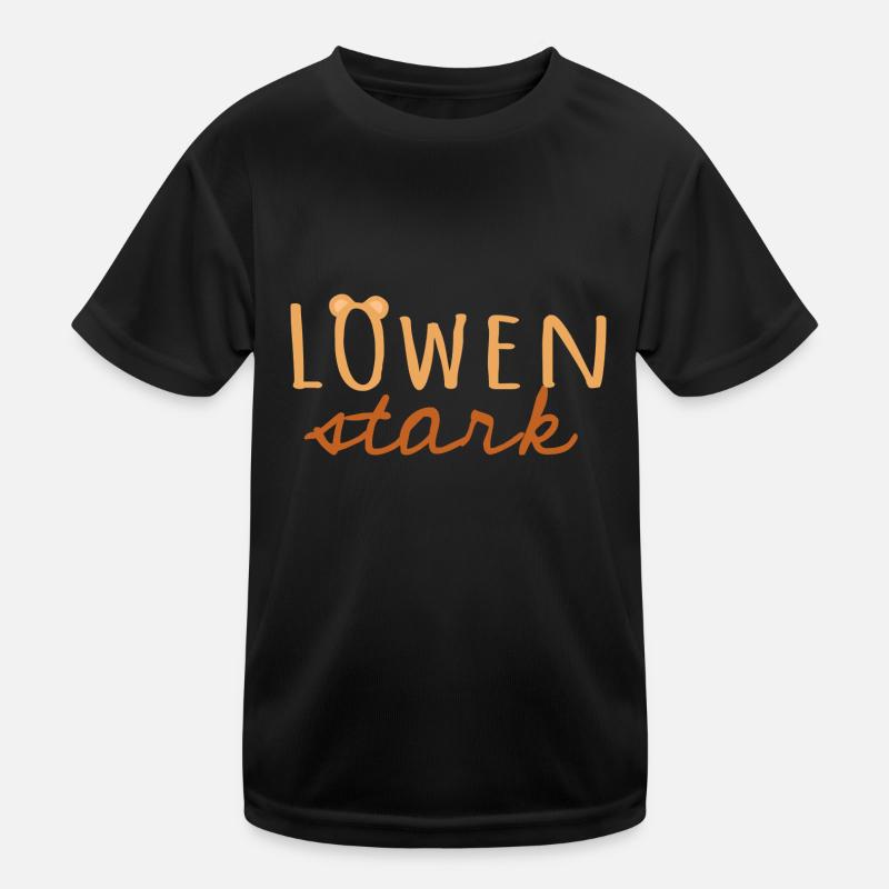 Löwenstark 04 Kinder Funktions-T-Shirt