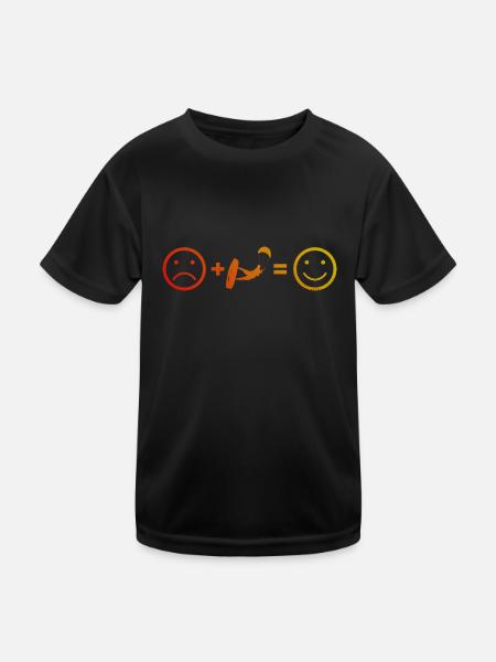 Kitesurfing Kiting Kite Kitesurfing Women Men - Kids Functional T-Shirt - black - Front