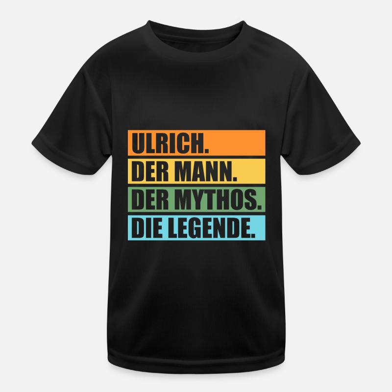 Ulrich Kinder Funktions-T-Shirt