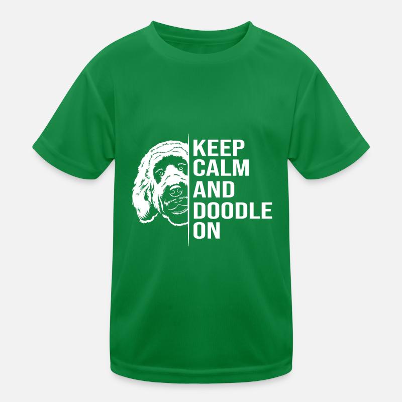 Goldendoodle Kinder Funktions-T-Shirt