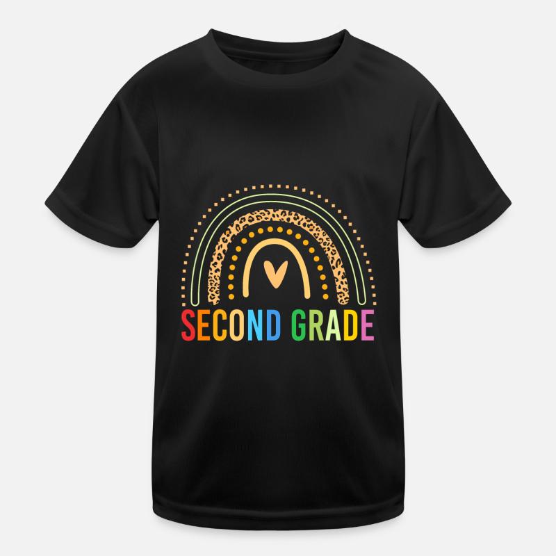 2nd Grade Kids Functional T-Shirt