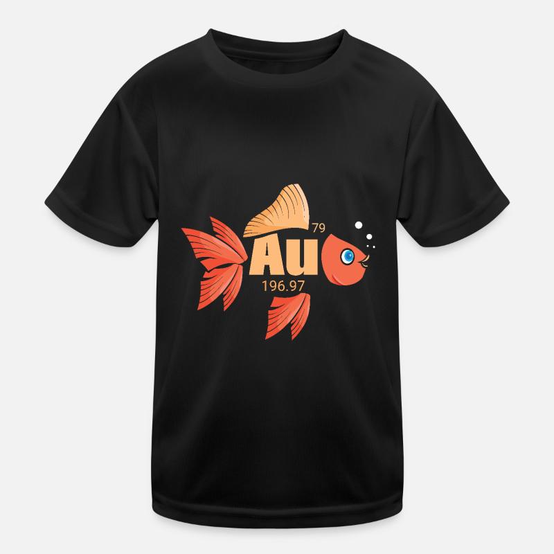 Periodiske system Funktionsshirt til børn