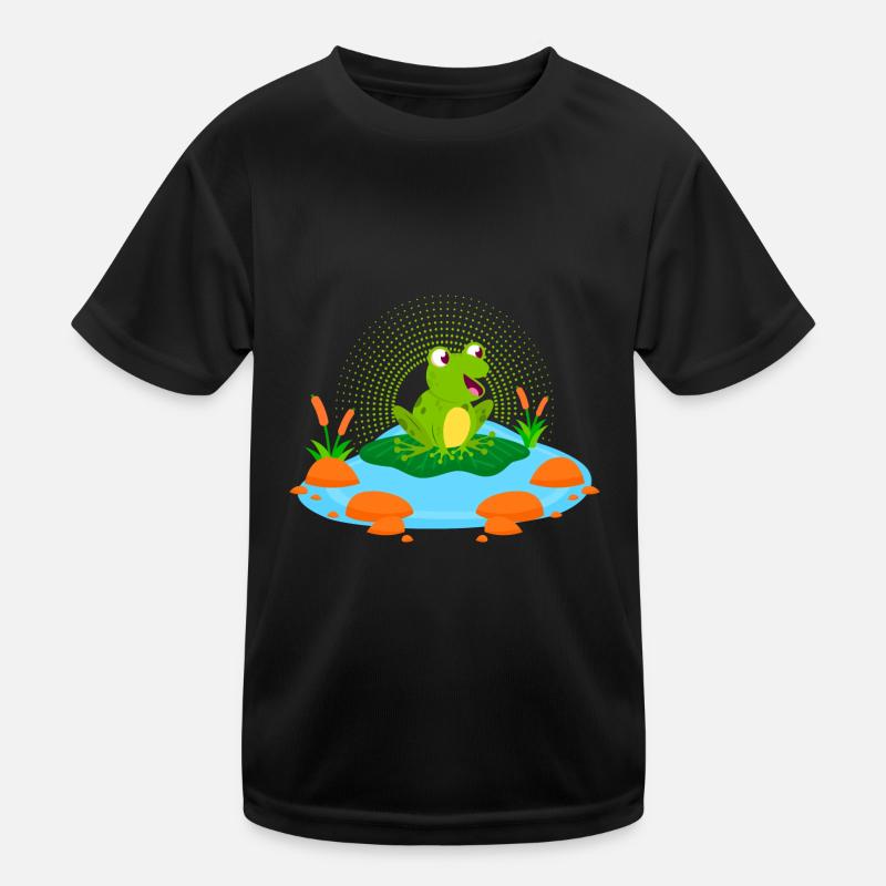 Frog Home Kinder Funktions-T-Shirt