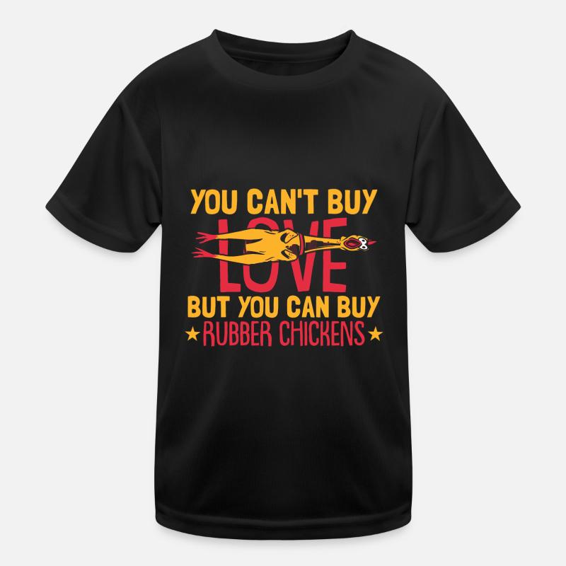 Poulet en caoutchouc T-shirt sport Enfant